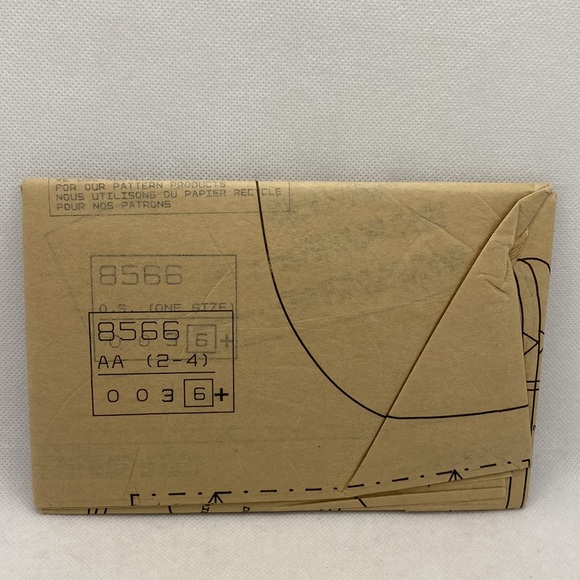 Simplicity 8566 Barbie Doll & Girls Clothing Sewing Pattern Uncut Sizes 2-4 - Picture 12 of 14